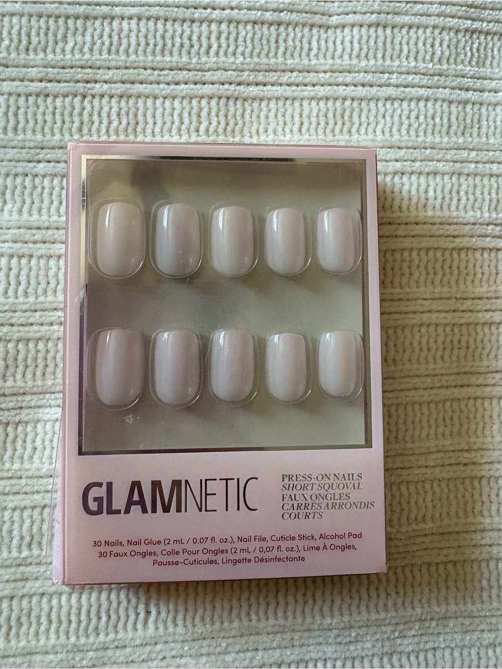 Glamnetic Press-On Nails in Soft Pink Nude Soft Girl